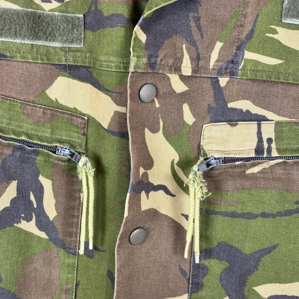 Marquardt + Schulz Military Jacket Mens XL Green Camo Dutch DPM Field Shirt 1992 - Picture 3 of 15